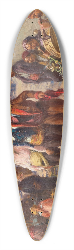 Fausto Zonaro - Bayram 39.3 inch art pintail longboard deck