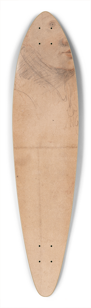Federico Zuccaro - Study of a Young Man 39.3 inch art pintail longboard deck