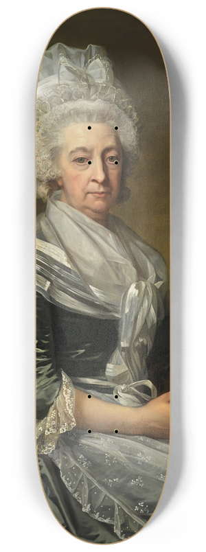 Jean Laurent Mosnier - Portrait of Mrs John Drummond 8.25 inch art skate deck Jean Laurent Mosnier - Portrait of Mrs John Drummond 8.25 inch art skate deck