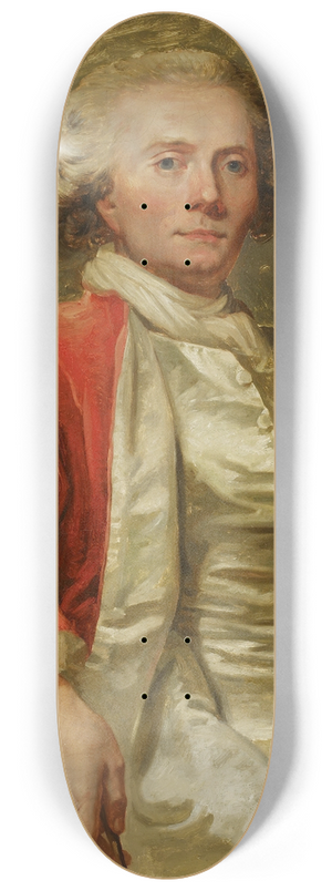 Jean Laurent Mosnier - Self-Portrait 8.25 inch art skate deck Jean Laurent Mosnier - Self-Portrait 8.25 inch art skate deck