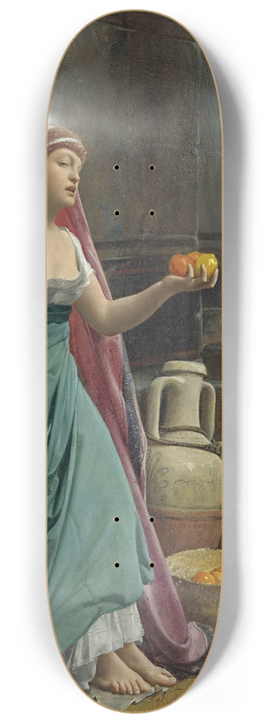 Jean Lecomte du Nou - The Citrus Seller 8.25 inch art skate deck