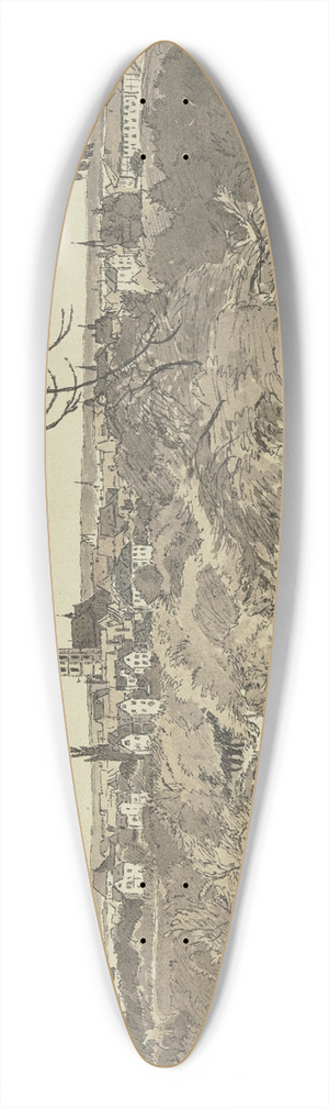 Ferdinand Balzer - View on Oberursel 39.3 inch art pintail longboard deck