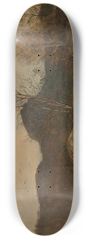 Amaldus Nielsen - Hst. skogsfjord, Mandal 8.25 inch art skate deck