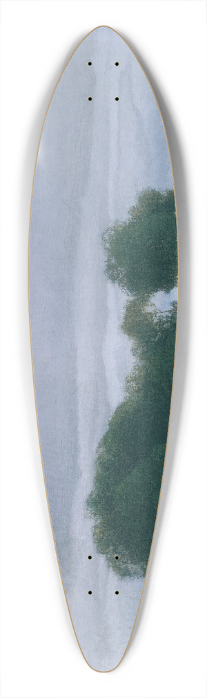 Ferdinand Brunner - Trber Abend 39.3 inch art pintail longboard deck