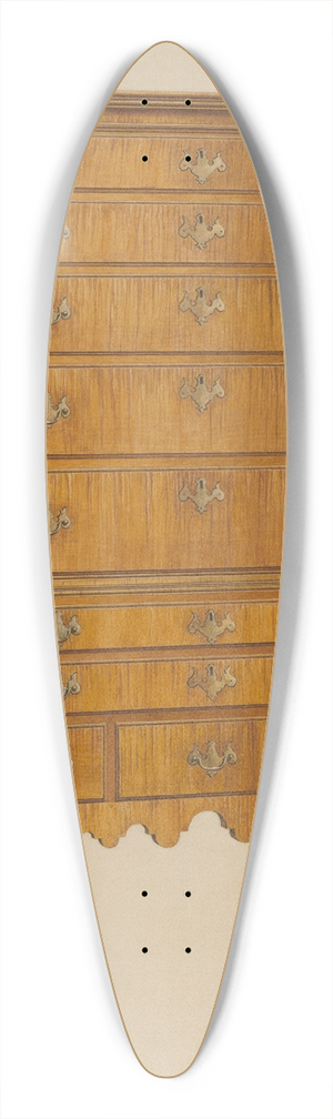 Ferdinand Cartier - Highboy 39.3 inch art pintail longboard deck