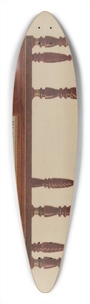 Ferdinand Cartier - Piano Forte 39.3 inch art pintail longboard deck