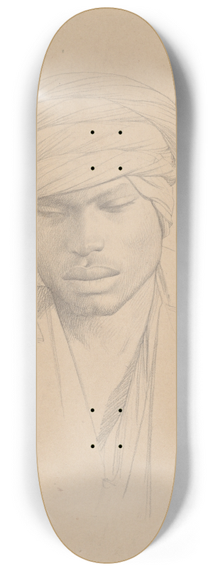 Jean-Lon Grme - Assan, a Young Man 8.25 inch art skate deck
