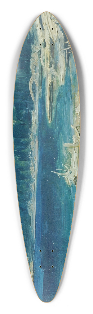 Ferdinand Engelmller - Bhmerwald 39.3 inch art pintail longboard deck