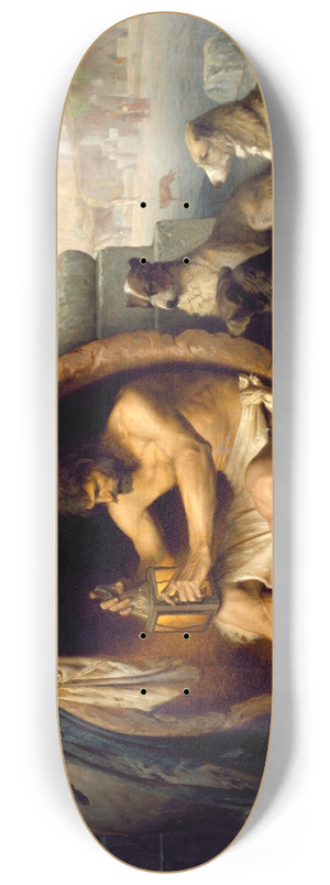 Jean-Lon Grme - Diogenes 8.25 inch art skate deck Jean-Lon Grme - Diogenes 8.25 inch art skate deck