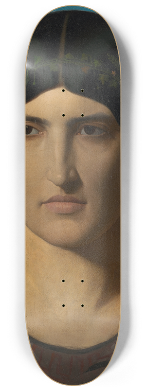 Jean-Lon Grme - Head of an Italian Woman 8.25 inch art skate deck