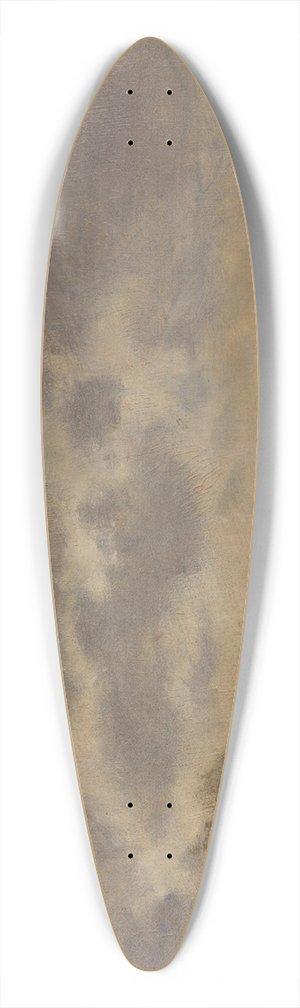 Ferdinand Katona - Before the Storm 39.3 inch art pintail longboard deck