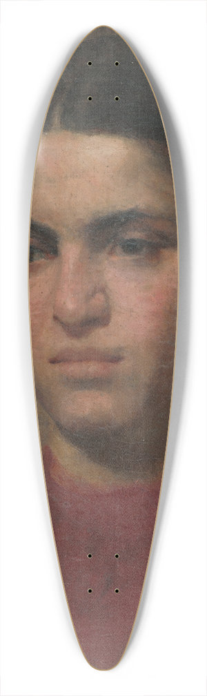 Ferdinand Katona - Girls head 39.3 inch art pintail longboard deck