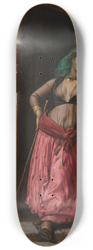 Jean-Lon Grme - Jeune Fille Du Caire 8.25 inch art skate deck
