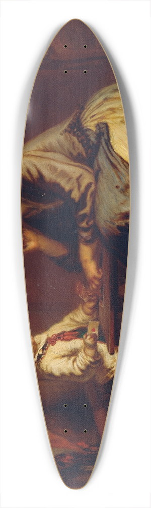 Ferdinand Mallitsch - Kartenspiel 39.3 inch art pintail longboard deck