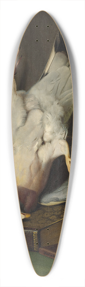 Ferdinand von Wright - A Dead Wood Pigeon 39.3 inch art pintail longboard deck