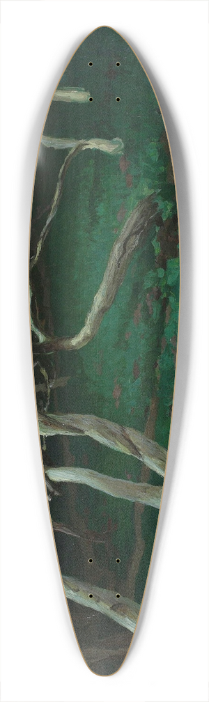 Ferdynand Ruszczyc - Old apple trees 39.3 inch art pintail longboard deck