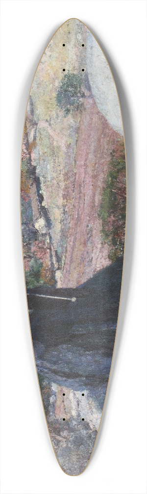 Fernando Fader - Al solcito 39.3 inch art pintail longboard deck