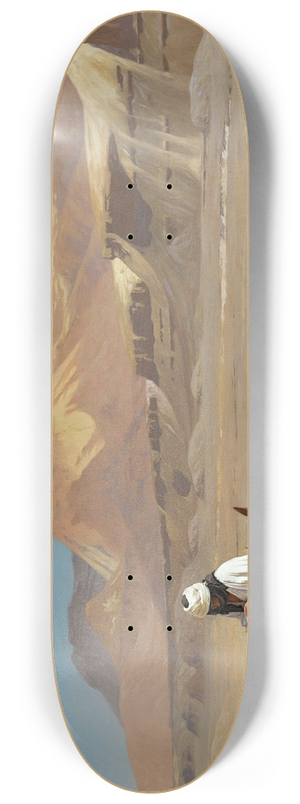 Jean-Lon Grme - Riderand His Steed In The Desert 8.25 inch art skate deck