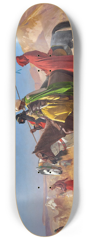 Jean-Lon Grme - Riders Crossing the Desert 8.25 inch art skate deck