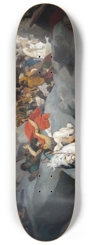 Jean-Lon Grme - The Leap of Marcus Curtius 8.25 inch art skate deck