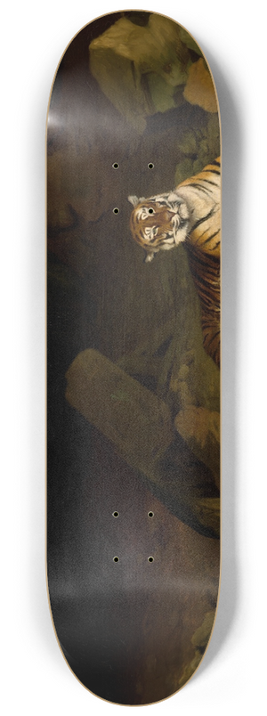 Jean-Lon Grme - Tiger and Cubs 8.25 inch art skate deck