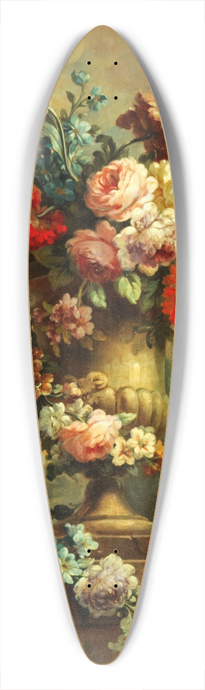 Flix Boutreux - Vase de fleurs 39.3 inch art pintail longboard deck