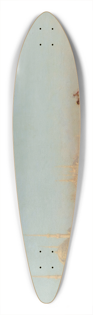 Flix Ziem - Constantinople, Le Caque De La Sultane 39.3 inch art pintail longboard deck
