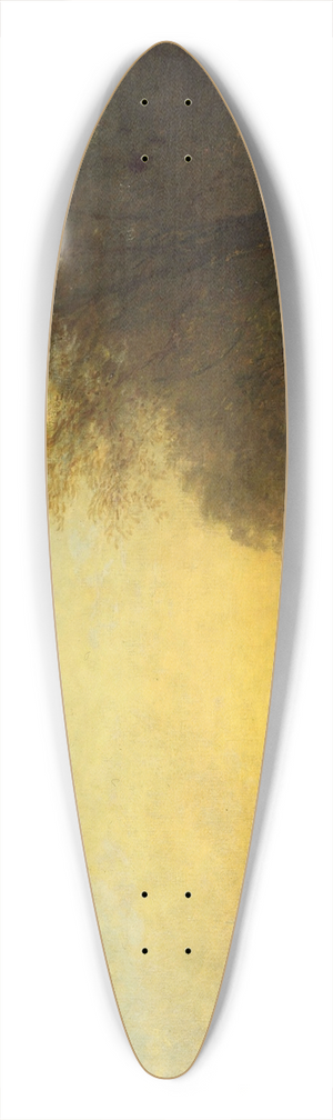 Flix Ziem - Constantinople, Le Repos De La Sultane 39.3 inch art pintail longboard deck