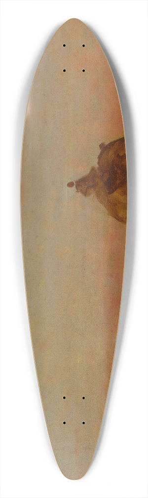 Flix Ziem - Llphant 39.3 inch art pintail longboard deck