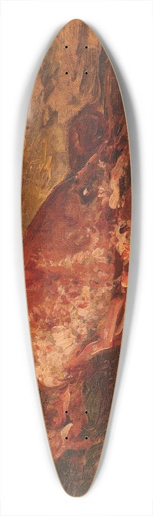 Flix Ziem - Nature Morte Au Homard 39.3 inch art pintail longboard deck
