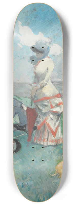 Jean-Louis Forain - Au bord de la mer 8.25 inch art skate deck Jean-Louis Forain - Au bord de la mer 8.25 inch art skate deck