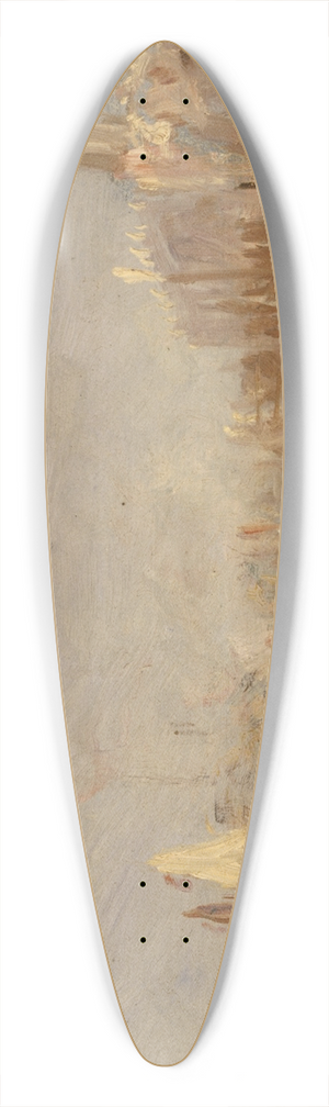 Flix Ziem - Venise 39.3 inch art pintail longboard deck