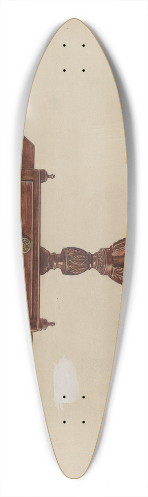 Florence Choate - Pembroke Table 39.3 inch art pintail longboard deck