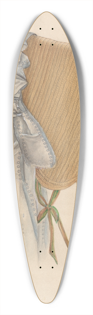 Florence Earl - Bonnet 39.3 inch art pintail longboard deck