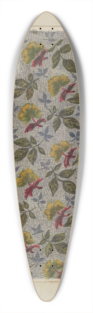 Florence Stevenson - Calico 39.3 inch art pintail longboard deck