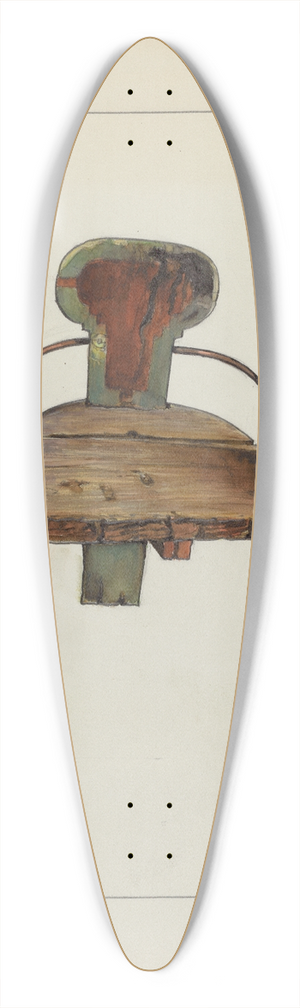 Florence Truelson - Sleigh Chair 39.3 inch art pintail longboard deck
