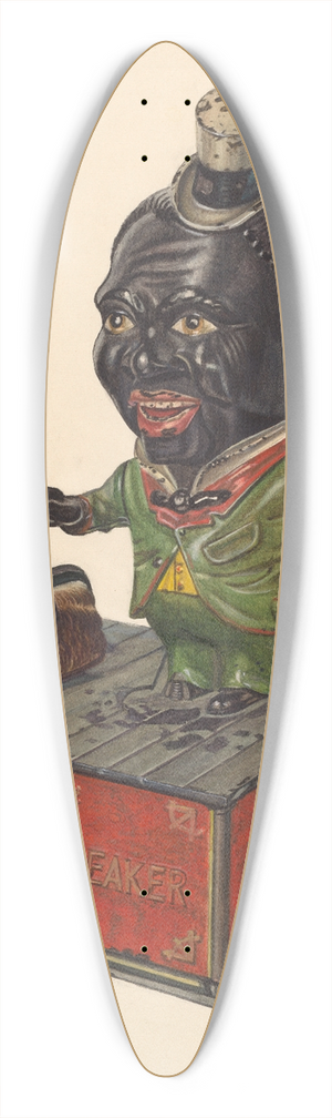Florian Rokita - Stump Speaker Bank 39.3 inch art pintail longboard deck
