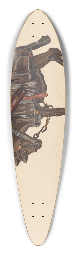 Florian Rokita - Toy Bank  I Always Did Spise a Mule 39.3 inch art pintail longboard deck