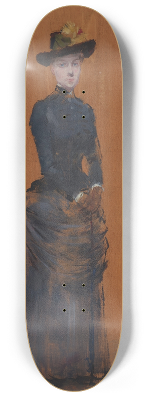 Jean-Louis Forain - Femme lgante 8.25 inch art skate deck