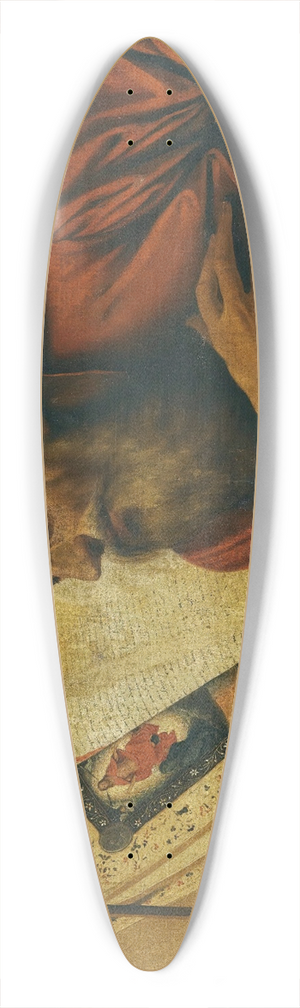 Follower of Marinus van Reymerswaele - Saint Jerome In His Study 39.3 inch art pintail longboard deck