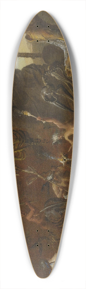Follower of Salvator Rosa - WITCHCRAFT SCENE 39.3 inch art pintail longboard deck