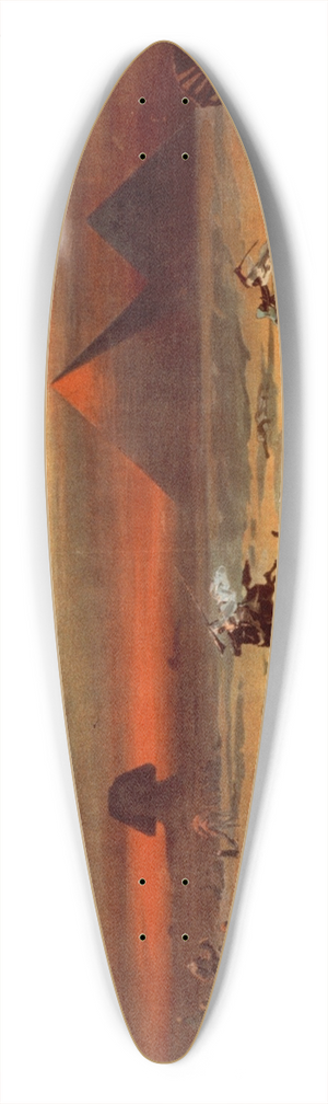 Forbes Co. - Excelsior 39.3 inch art pintail longboard deck