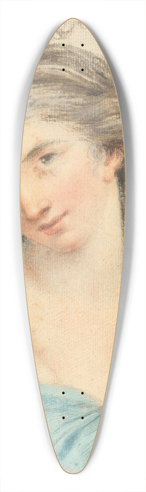 Francesco Bartolozzi - Hebe 39.3 inch art pintail longboard deck