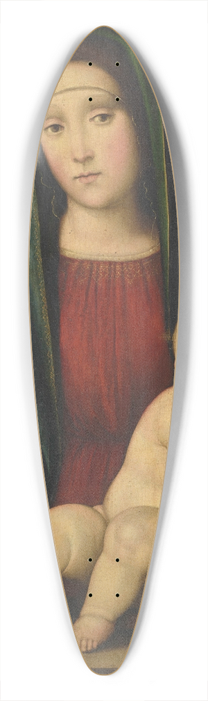 Francesco Francia - Vierge  lEnfant 39.3 inch art pintail longboard deck
