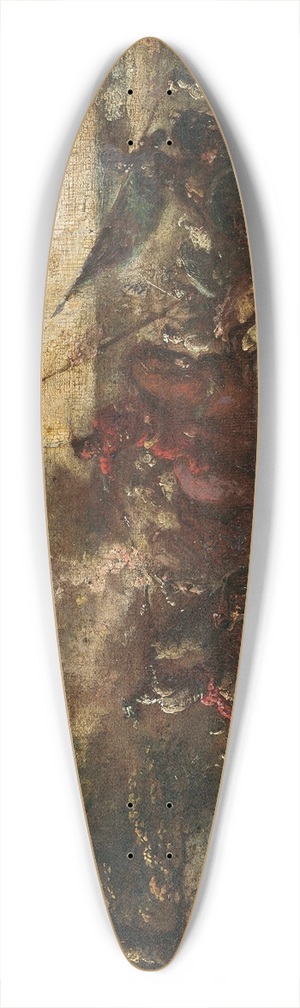 Francesco Graziani - A cavalry battle scene 39.3 inch art pintail longboard deck