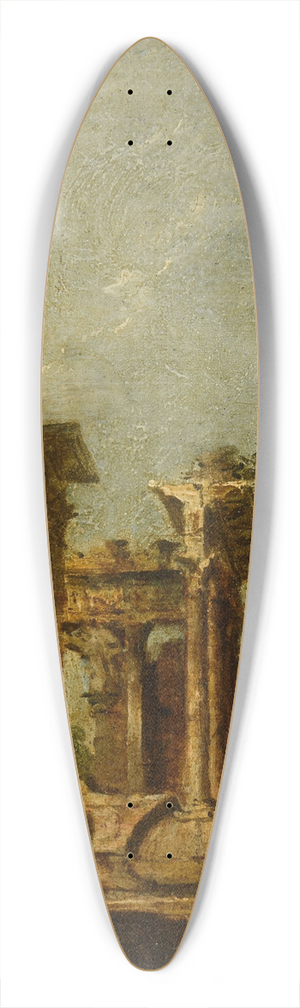 Francesco Guardi - Caprice 39.3 inch art pintail longboard deck
