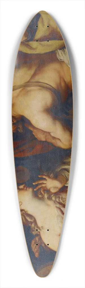 Francesco Rosa - Semiramis called to arms 39.3 inch art pintail longboard deck
