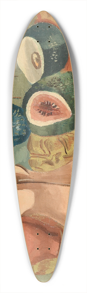 Frances Hodgkins - Cut melons 39.3 inch art pintail longboard deck