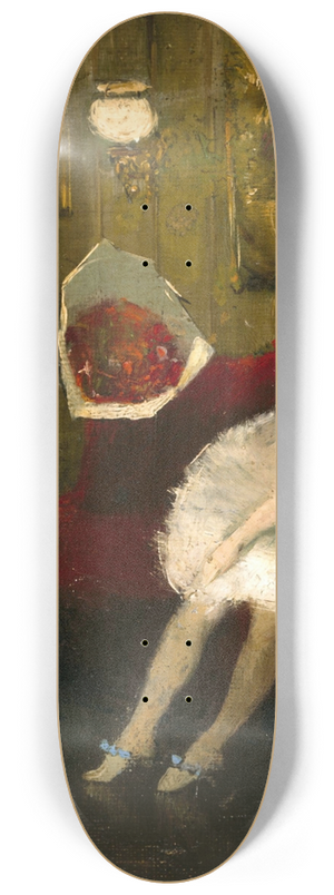 Jean-Louis Forain - The Admirer 8.25 inch art skate deck