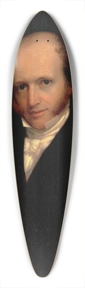 Francis Alexander - Martin Van Buren 39.3 inch art pintail longboard deck